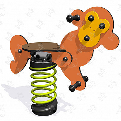 Polo J843 spielgeräte bewegungsspielgeräte federspielgeräte bild 3d