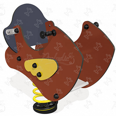 Cosmocar J848 spielgeräte bewegungsspielgeräte federspielgeräte bild 3d