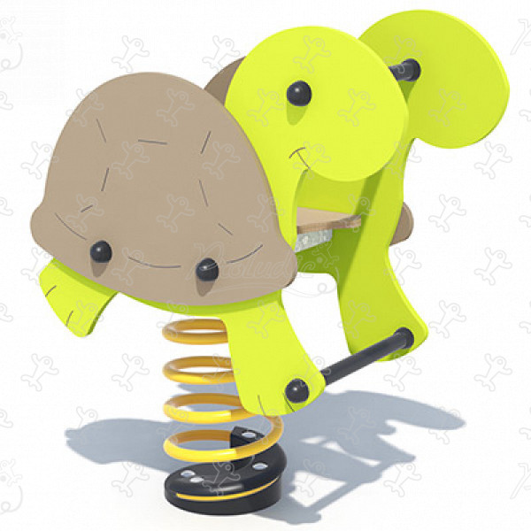 Schildkröte J870® spielgeräte bewegungsspielgeräte federspielgeräte bild 3d