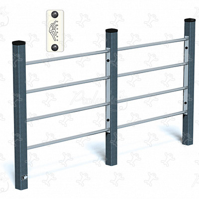 Balancierbalken JPS11-J-M sport und fitness acti’fun acti’ninja bild 3d