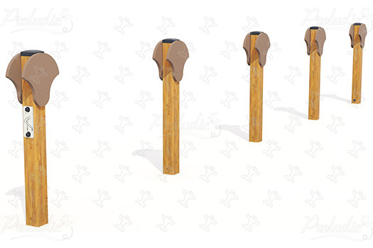 Bockspringen Senior JPS16-S sport und fitness acti’fun fitness-parcours bild 3d