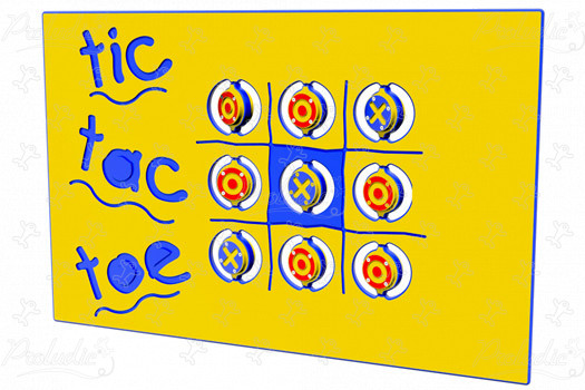 Tic Tac Toe R34-FITICTAC3 spielgeräte didaktische und sensorische spielgeräte spielboards & musik- und klangspielgeräte bild 3d