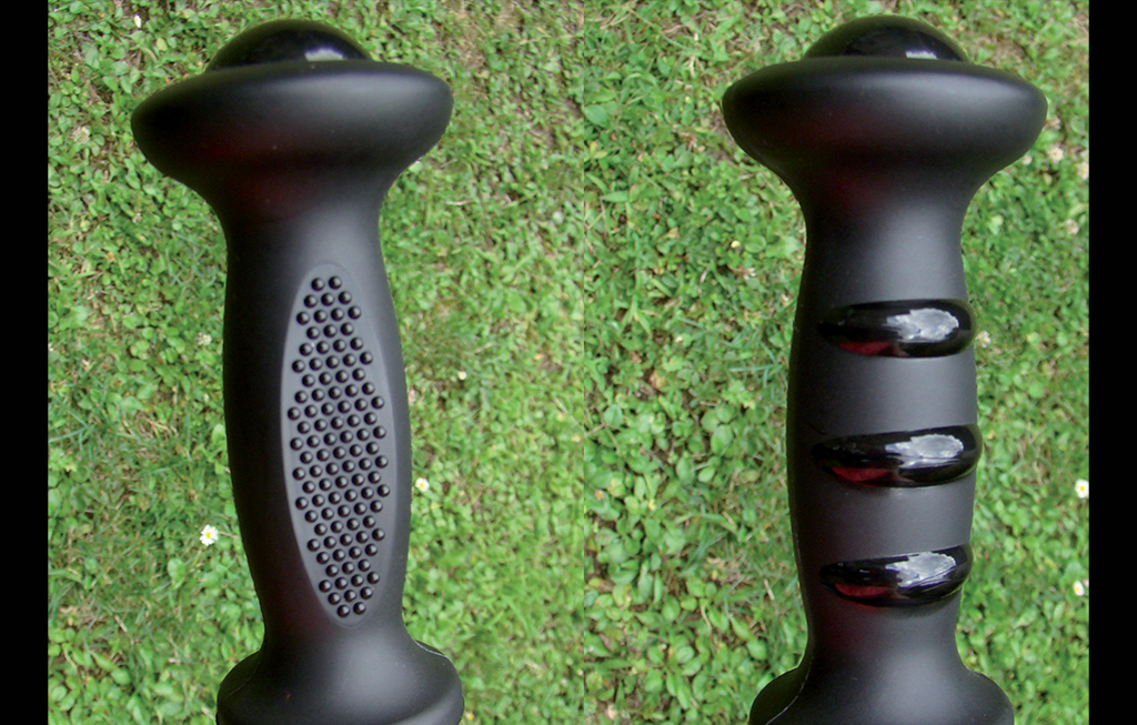 Die Handgriffe und die Fußstützen