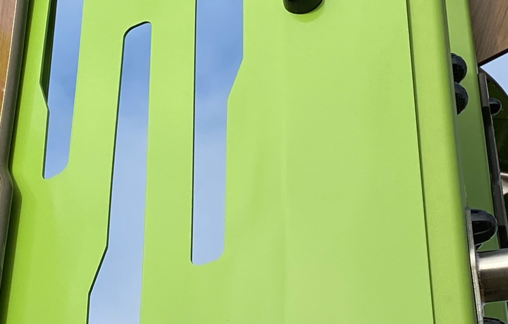 Die dekorativen Brüstungen