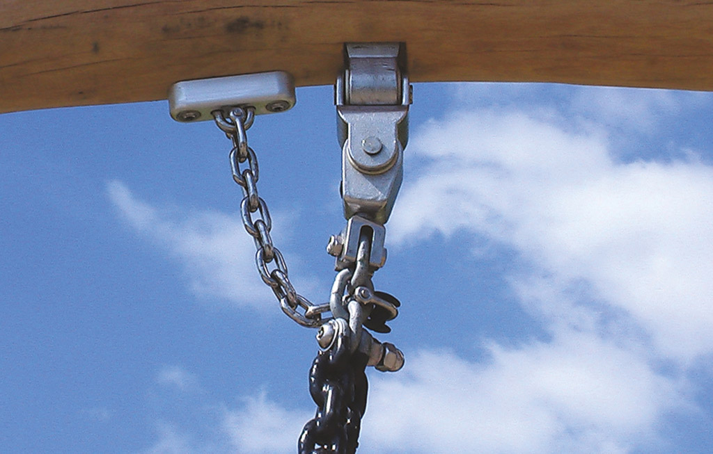 Die Schaukelaufhängung