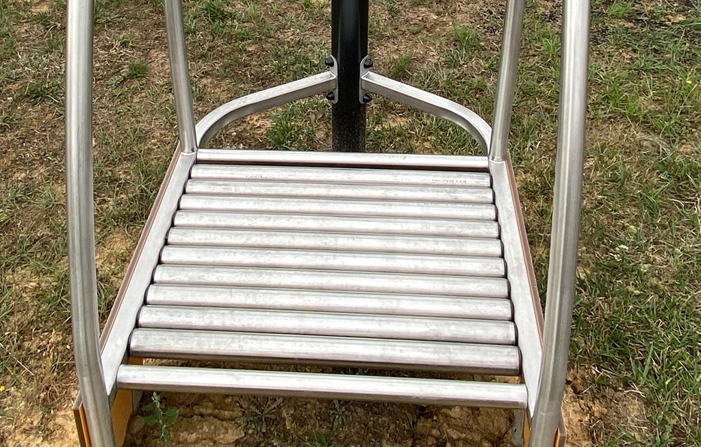 Das Laufband und die Gestänge