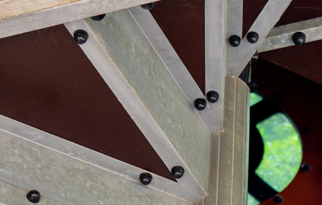 Die Struktur der Treppe