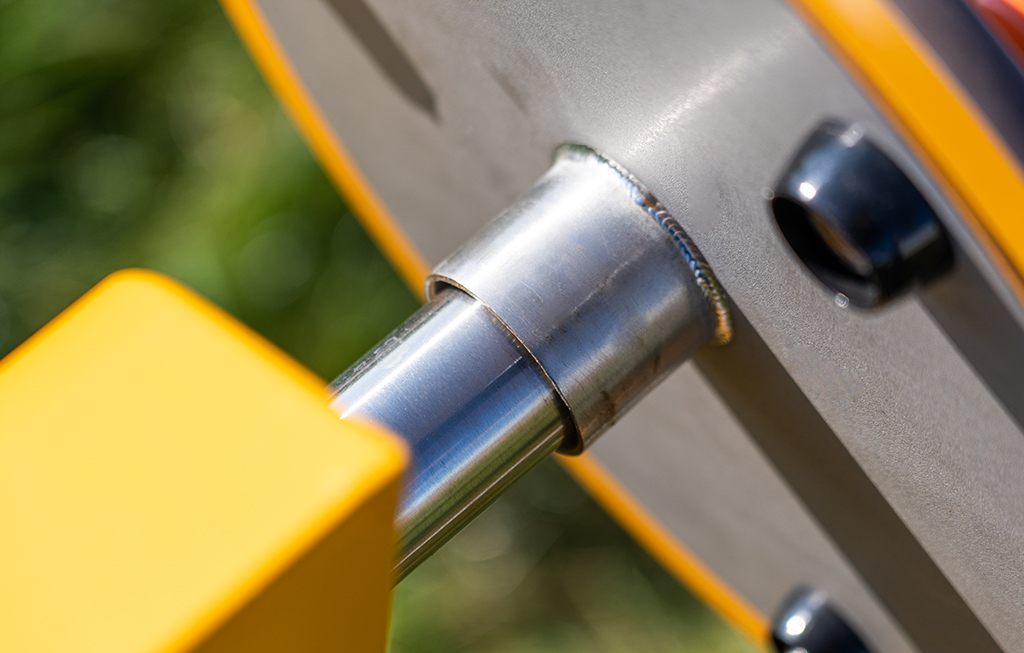 Das Rotationssystem des Thai-Chi-Rads aus Edelstahl