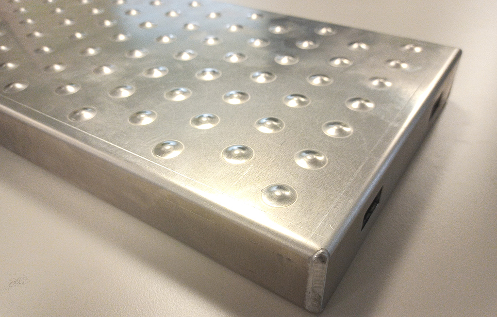 Der Boden der Brücke