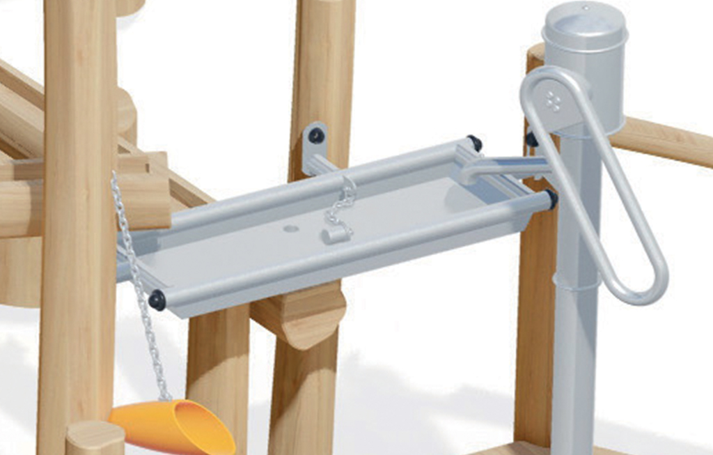 Die Becken und Zubehörs