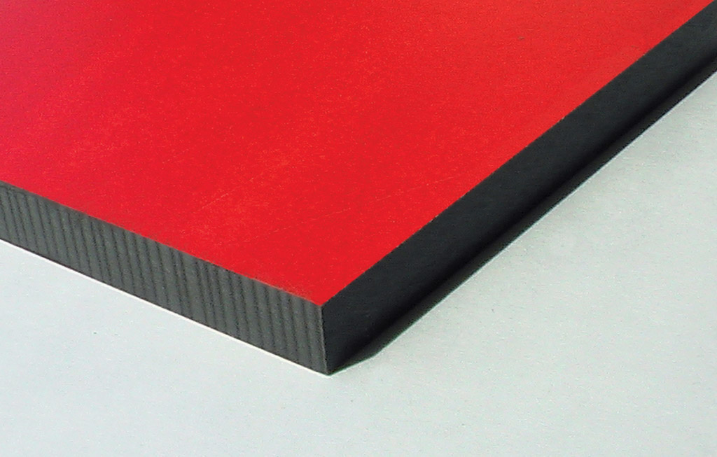 Die farbigen Trespa-Harzkompositplatten