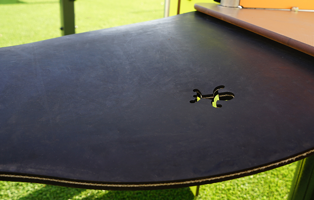 Die weichen Tischdecke