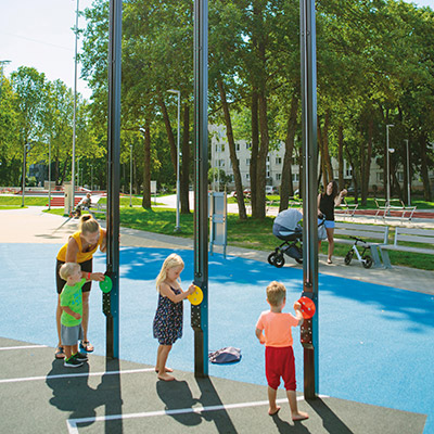 Interaktiver Mast J3451-R® spielgeräte didaktische und sensorische spielgeräte interaktive spielgeräte bild foto