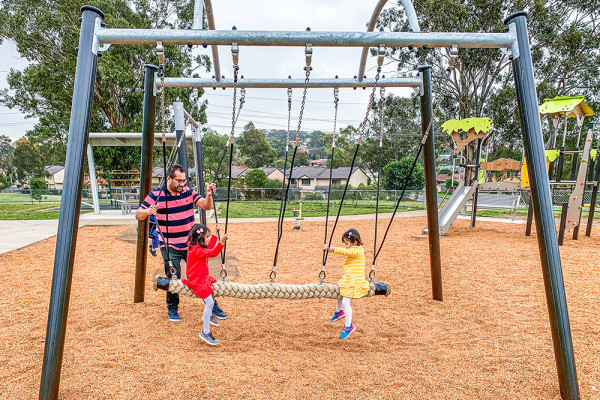 Tampenschaukel J442-M spielgeräte spielgeräte-klassiker schaukeln bild foto