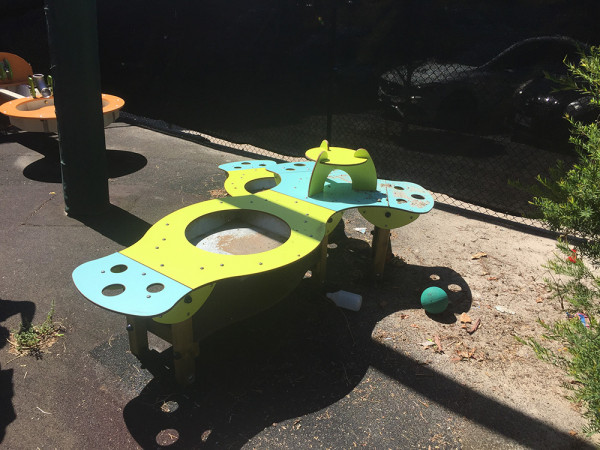 Hochbeet Gartenbank 1 J5300 spielgeräte didaktische und sensorische spielgeräte wasserspielgeräte bild foto