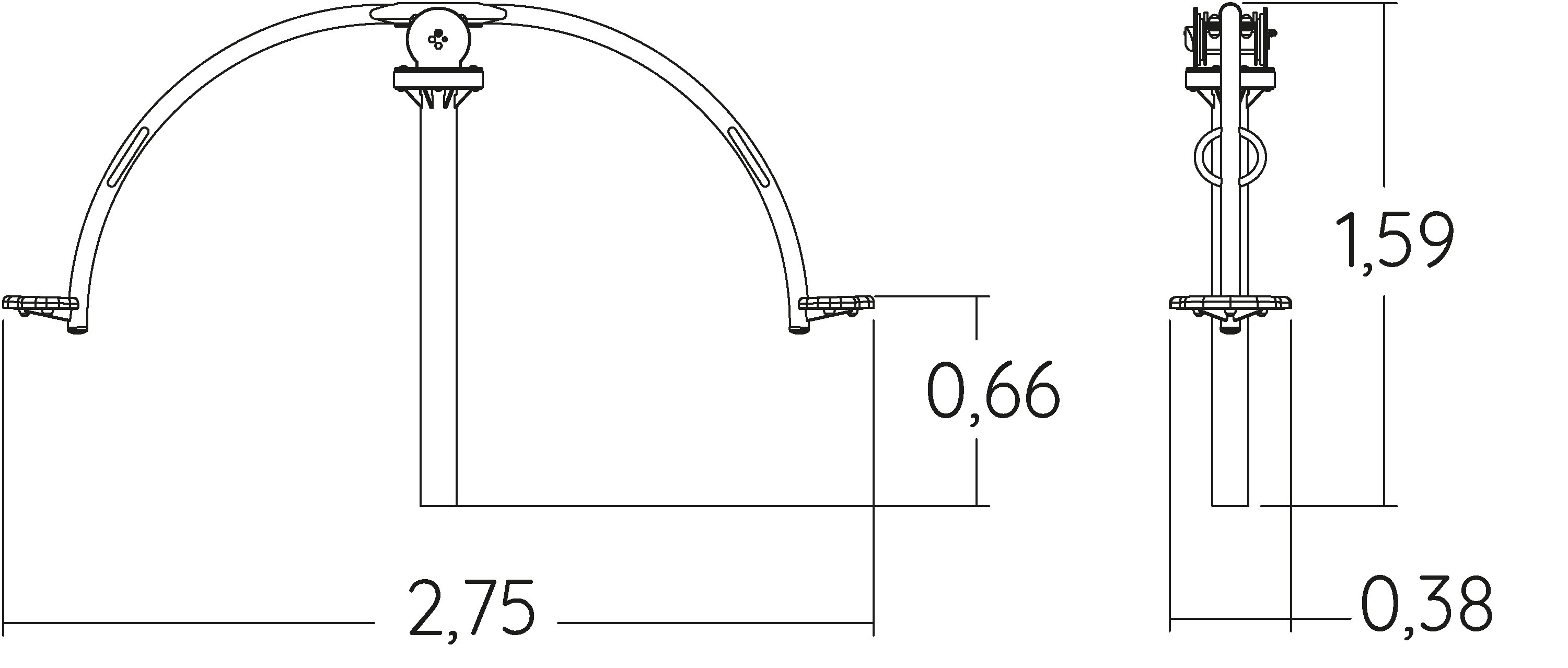 Hip-Hop J2410 spielgeräte acti’fun dynamische strukturen bild seitenansicht