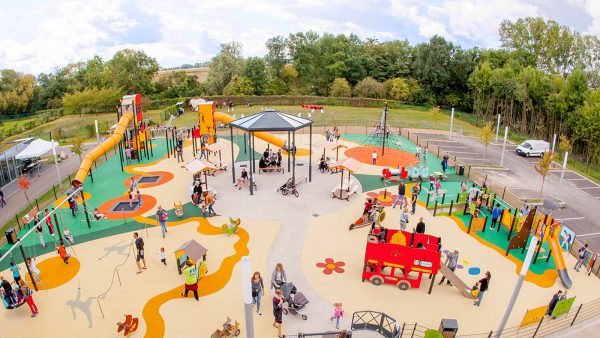 Eine Anlage mit dem Thema Sport – Geispolsheim (Frankreich)