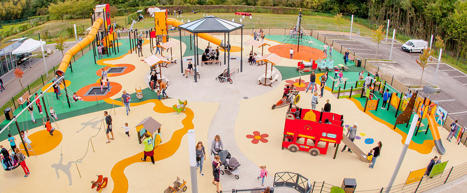 Eine Anlage mit dem Thema Sport – Geispolsheim (Frankreich)