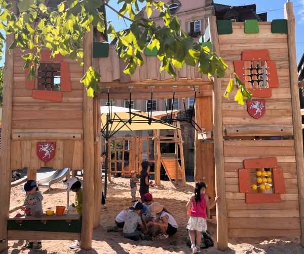 Pop-up-Naturholzspielplatz (Deutschland)