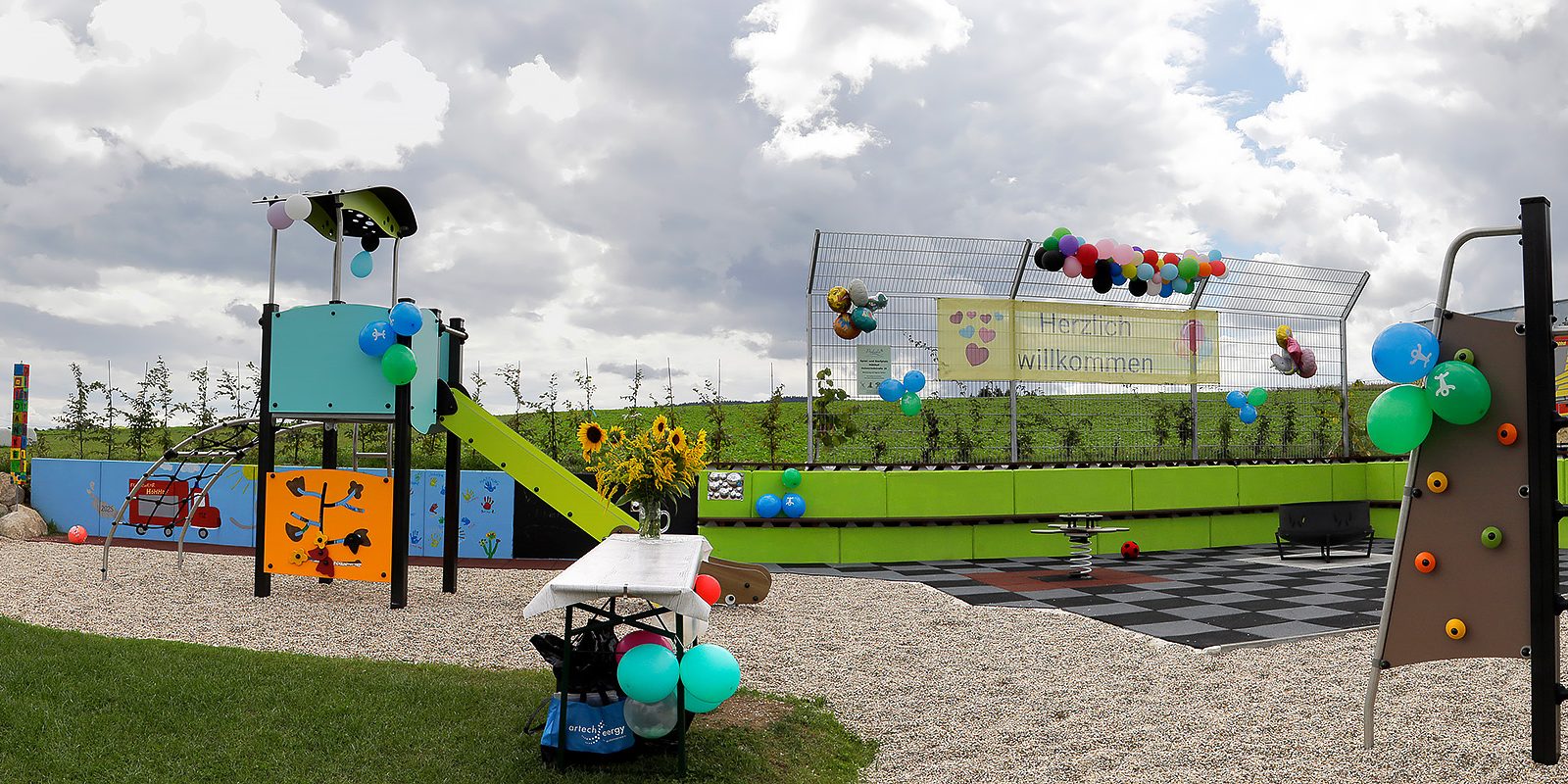 Neuer Spielplatz in Höhhof mit Proludic Spielgeräten