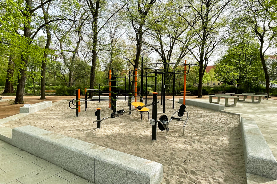 ACTI´Street Fitnessplatz im Mariannenpark, Leipzig