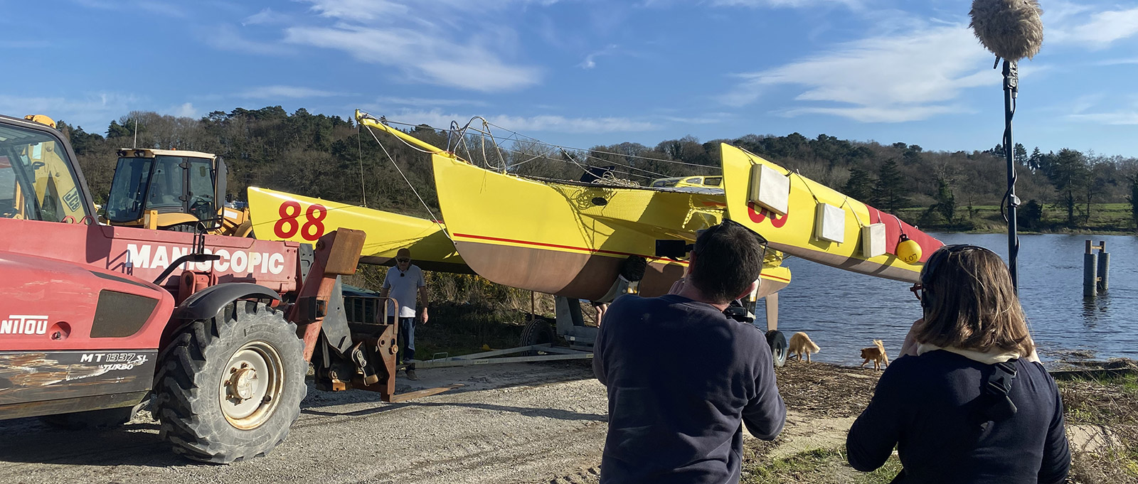 Acapella wieder im Wasser – bald unter den Farben von La Chaîne de l’Espoir!